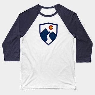 Colorado Mountain Emblem Baseball T-Shirt